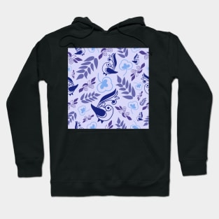 Very Peri Henna Florals Hoodie